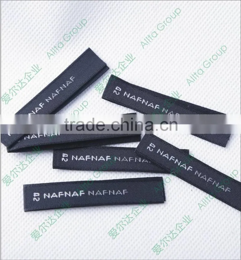OEM wholesale roll cotton wash care label for garment
