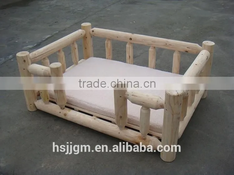 outdoor wooden dog beds big size