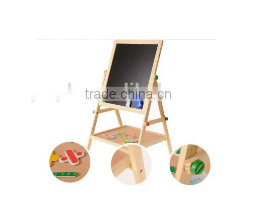 Popular wooden stand writing board for kids