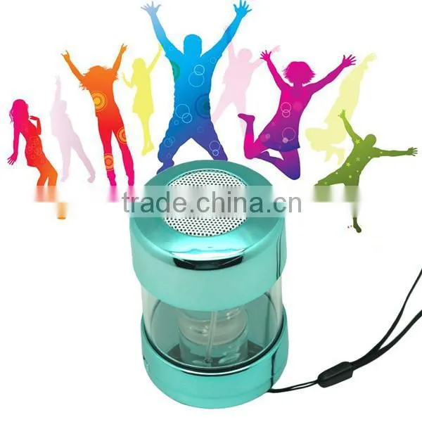 NT-MS46 Cheapest promotional gift speaker led light speaker