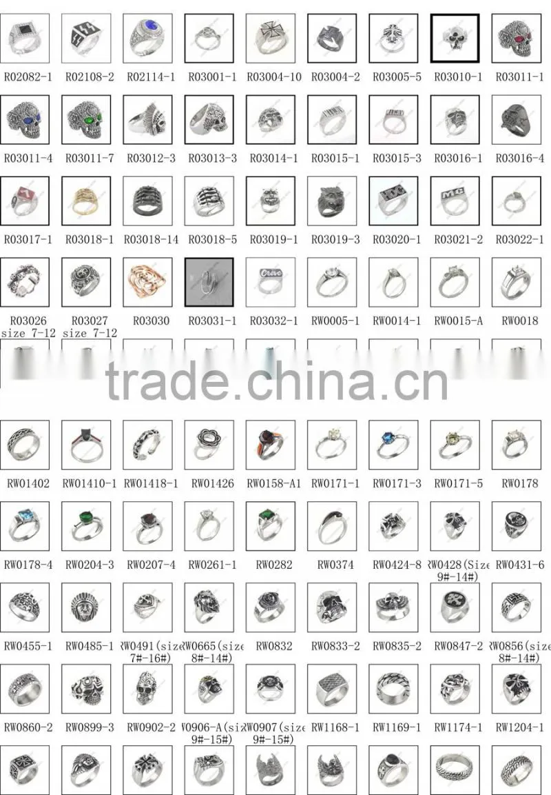 skull ring skull jewelry wholesale