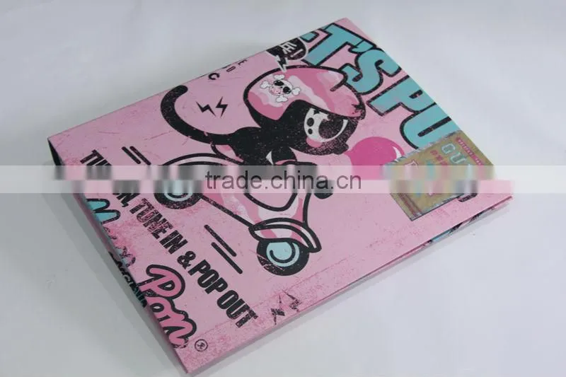 Metallic 3 ring binder