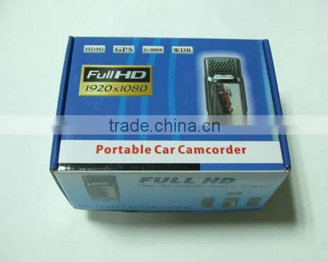 H8000 2.4" 5MP H.264 HDMI FULL HD 1080P GPS car video recorder