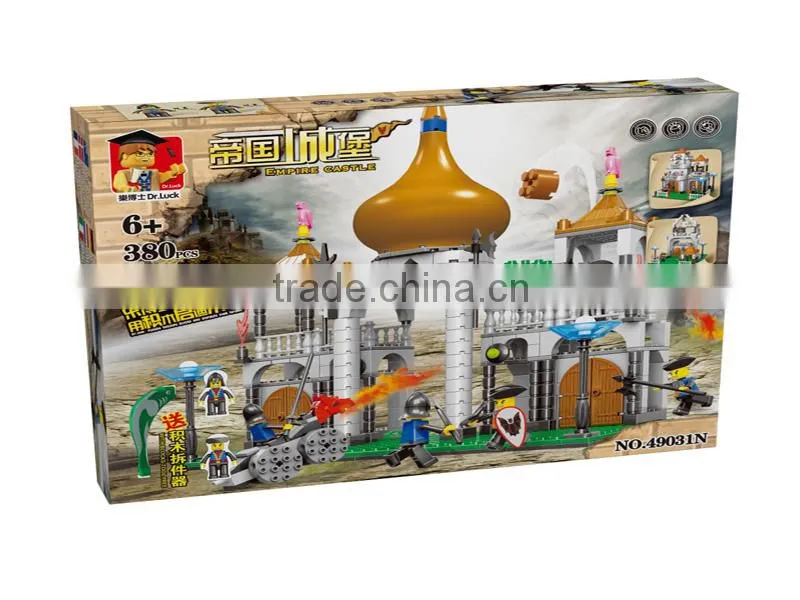 kindergarten toys Empire Castle Block Toy Set building toys for boys