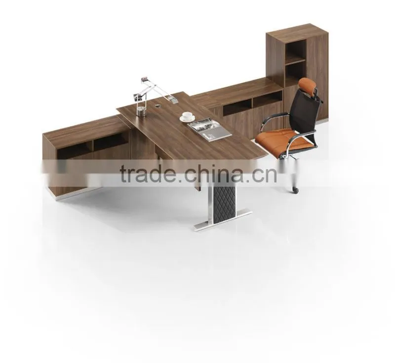 DT-06 L-shape T-shape computer table MDF office table