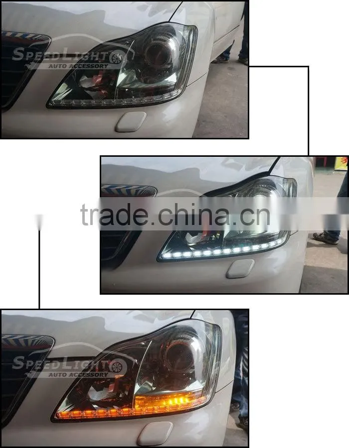 SpeedLight 2015 New Products 12V 24V 16W Crystal Flexible LED Daytime Running Lights With Turn Signal Function