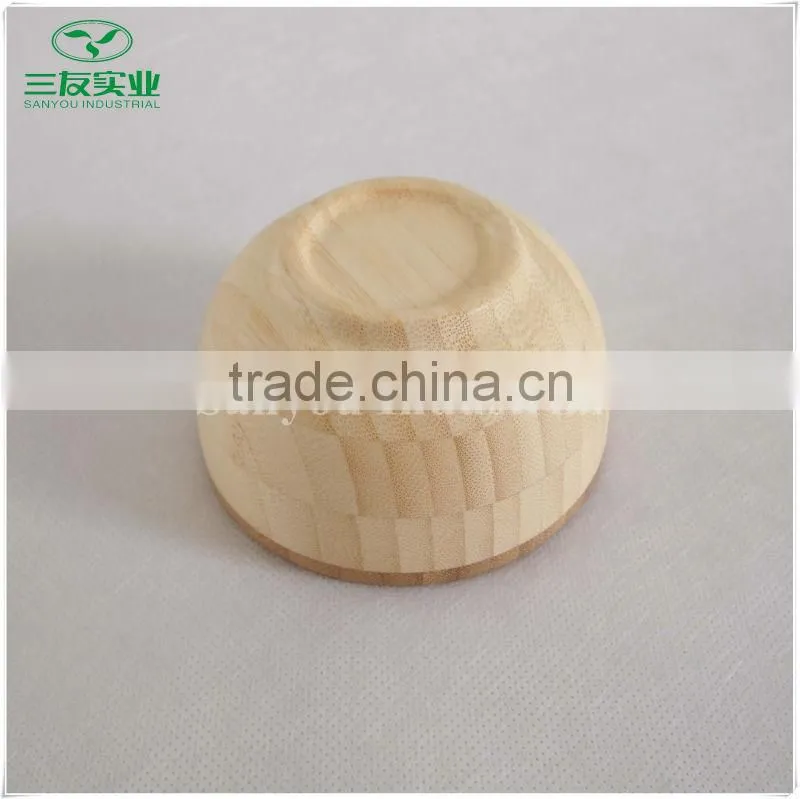 Natural Bamboo Rice Bowl Three Sizes
