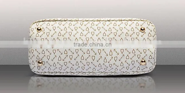 wholesale handbag china High quality trendy branded lady printing handbag bag in bag