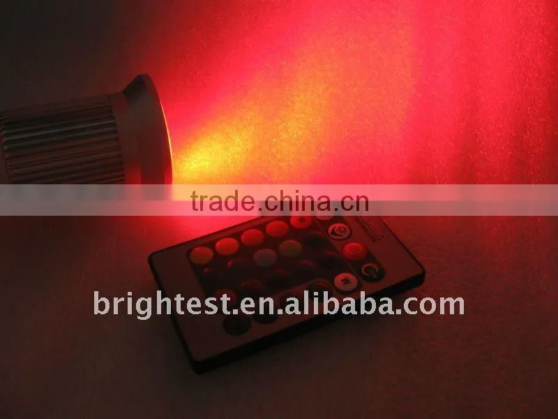 Remot contol LED Spotlight 6w GU10 RGB