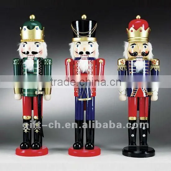 wooden soldier nutcracker for christmas decoration