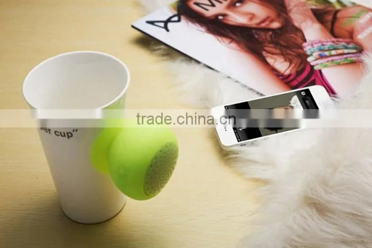 Outdoor Waterproof Wireless Portable Mini Bluetooth Speaker with Suction Cup