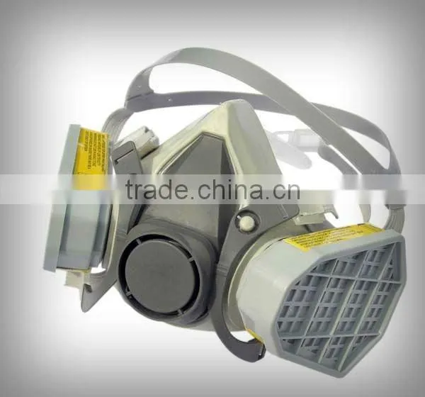 2016 TPR frame gas mask active carbon filter gas mask malitary chemical gas mask 6200 gas mask made in China