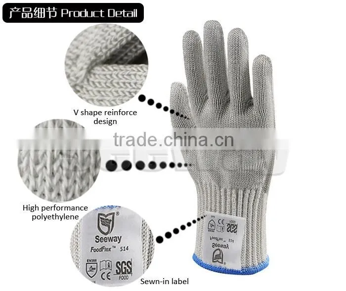 SEEWAY Nylon Light-Duty Multipurpose Glove with Knitwrist