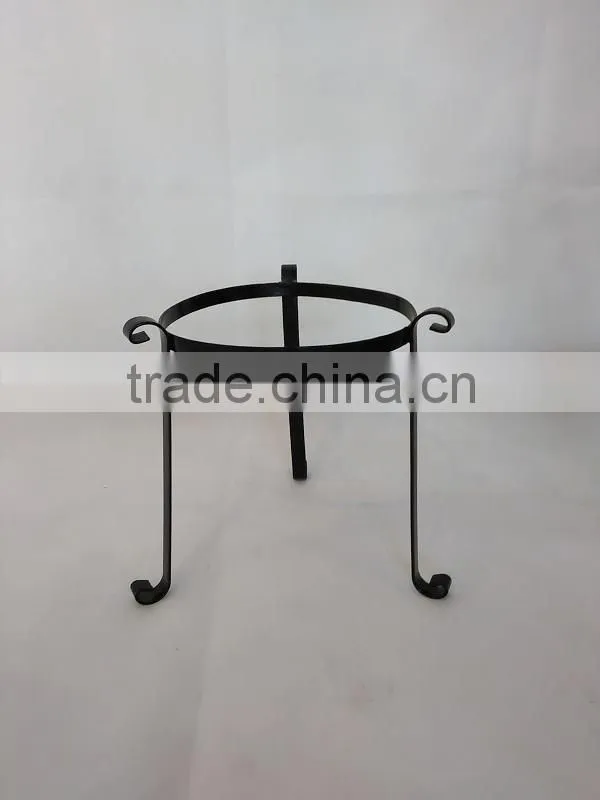 wrought iron flower pot stands