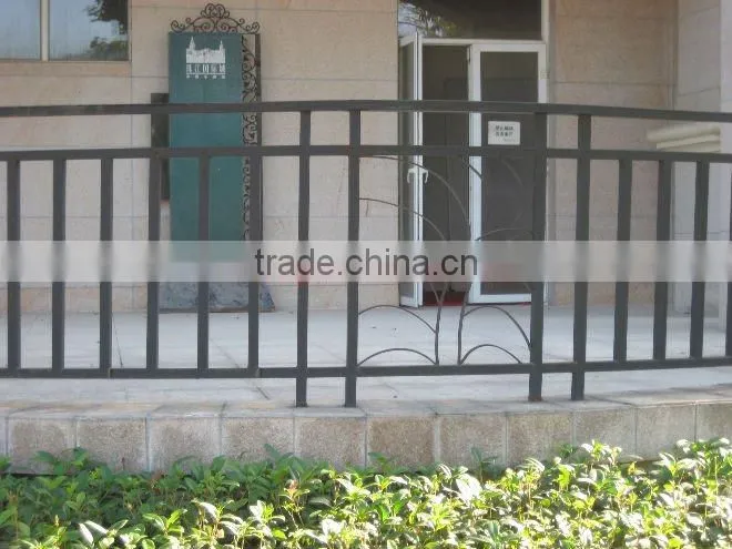 newest modern wrought iron garden border fence