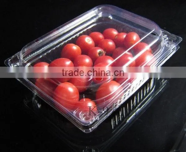 PVC Plastic packaging container for tomatos