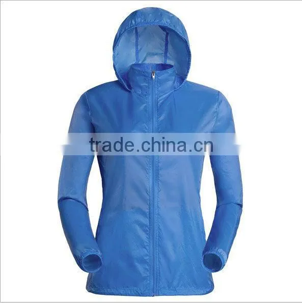 Lightweight Waterproof Anit Uv Women Summer Jackets