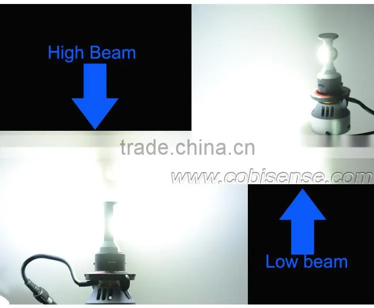 china manufacturer led headlight for universal cars , 3200 lumens super bright bus headlight
