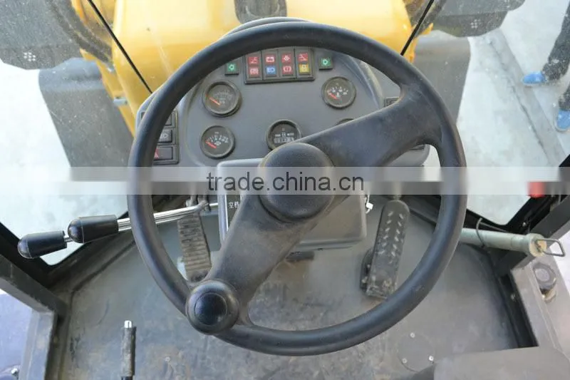 SDLG backhoe loader