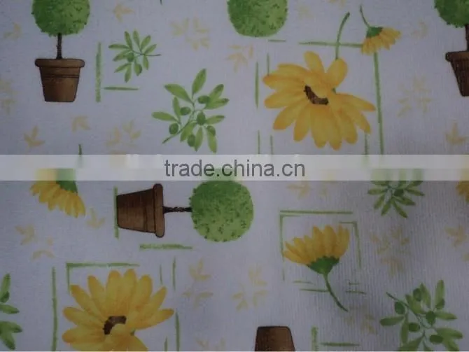 80% polyester 20% polyamide microfiber towel with printed towel