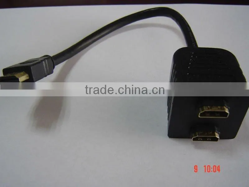 HDMI Male TO 2*HDMI Female adapter