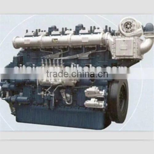 Easy maintenance Yuchai YC6CA1400L-C20 Marine diesel engine with 1400hp easy maintenance