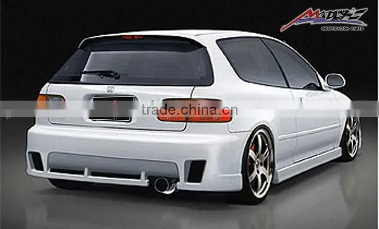 Body kits for HONDA-92-95-CIVIC-2.3.4DR-Style J