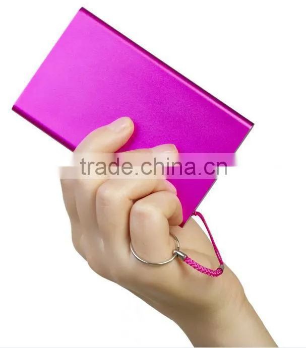 Ultra Slim Power Bank 4500mah usb powerbank