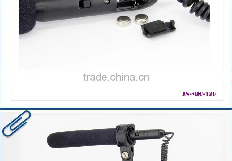 Wholesale Carbon Electric Condenser Microphone Mic JN-MIC120 China Suppier