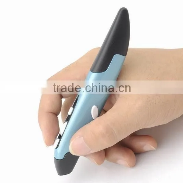 Fancy gift optical pen shaped mouse wireless mouse 2.4ghz with USB receiver