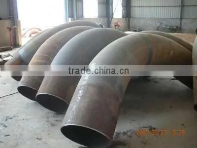 ASME A234WPB butt welded seamless carbon steel pipe fitting bend
