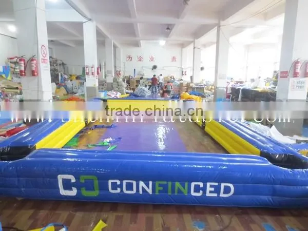 2015 hot sale inflatable billiard table sports game for sale