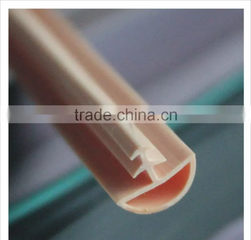 pvc plastic sealing strip machine in plastic extruders