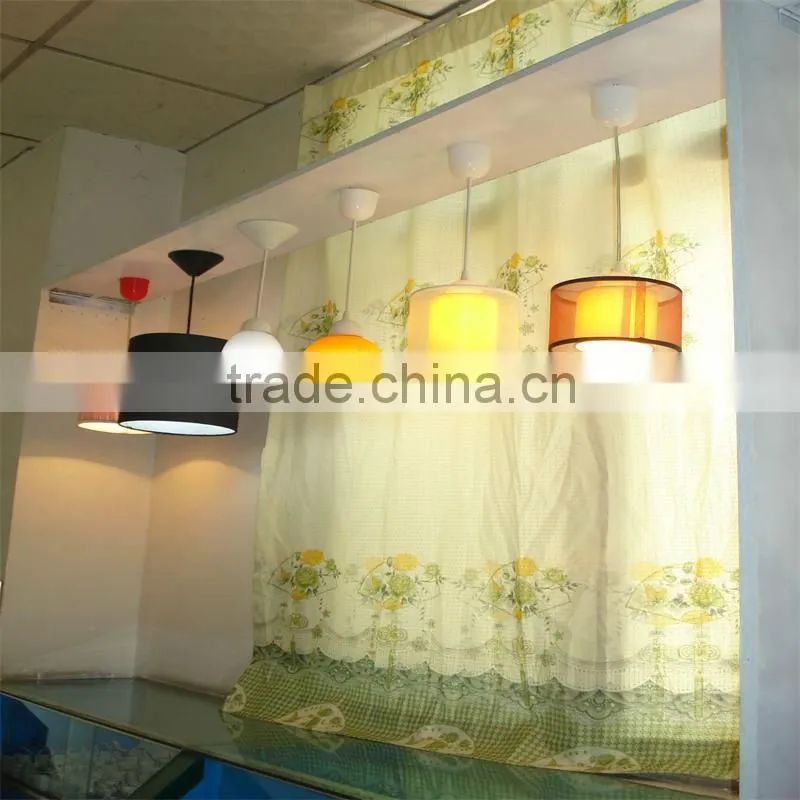 just only $2.9 a drop light ( Fabrics/single ) E27 plastic lamp holder lighting fittings