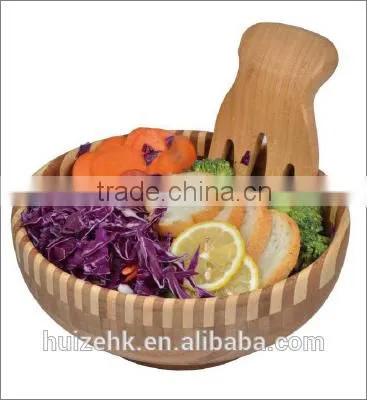 Bamboo Salad Bowls set