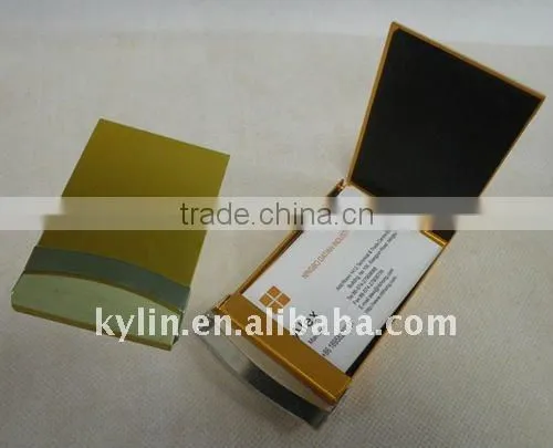 Alumium name card holder