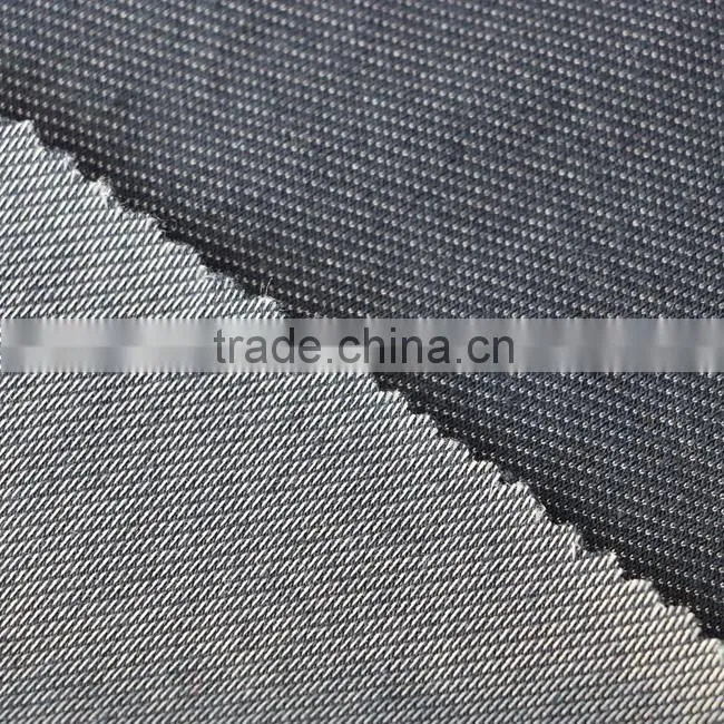 polyester spandex stretch denim fabric denim jean knit denim