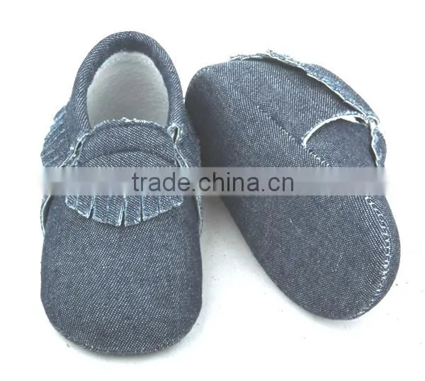 Hand-made italian sheep-leather baby shoes 3-6 months