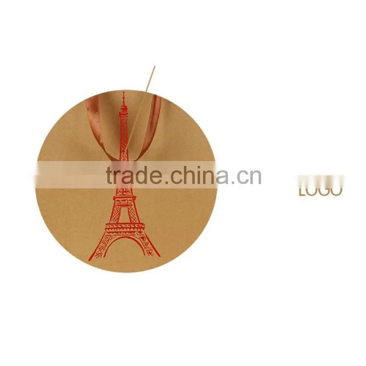 2015 High quality custom cheap craft paper bag custom brown paper bag
