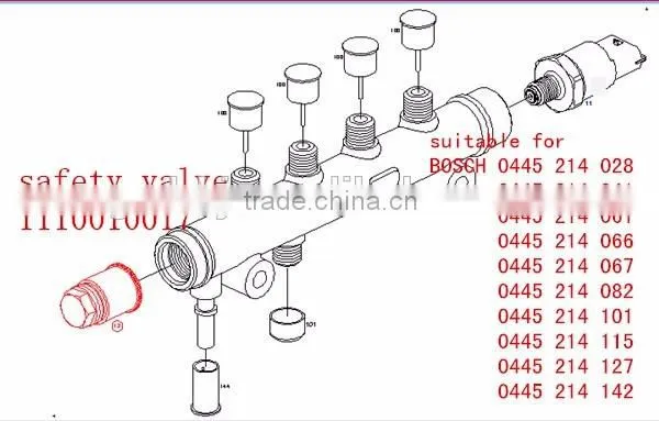 High Quality Pressure Relief Valve 1110010028