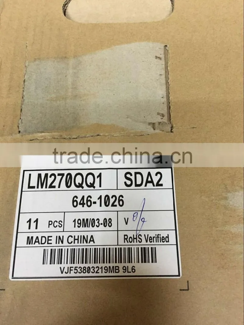 original new LM270QQ1 SDA2 27" A1419 2014 2015 5120*2880