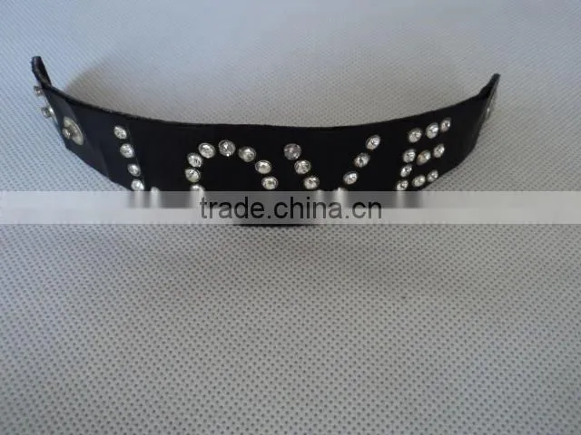 real leather belt women