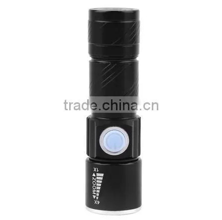 factory directly sale usb charger flashlight