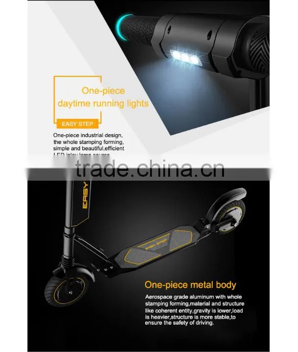2016 New style folding 350W 30KM range electric scooter