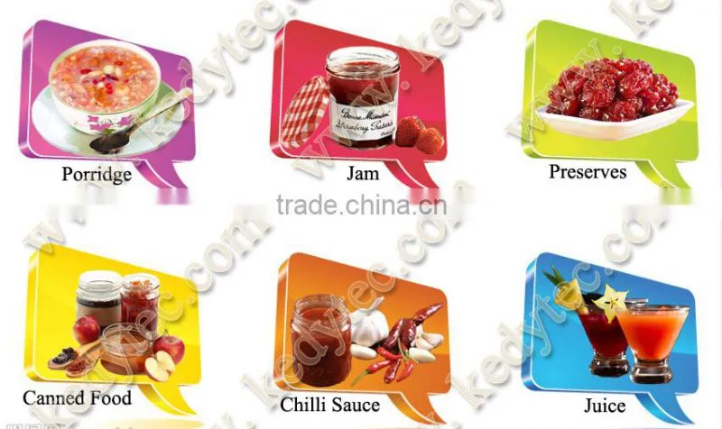 Good Quality Vertical Jacketed Kettle for Tomato Sauce in Low Price