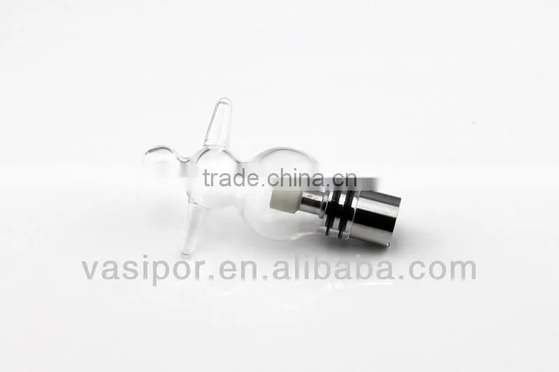 pyrex glass glob bulb tank vaporizer /glass globe vaporizer wholesales&supplier