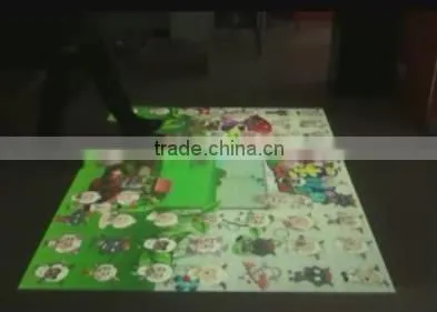 Interactive kids floor with Richtech high quality interactive floor projector makes amazing experience