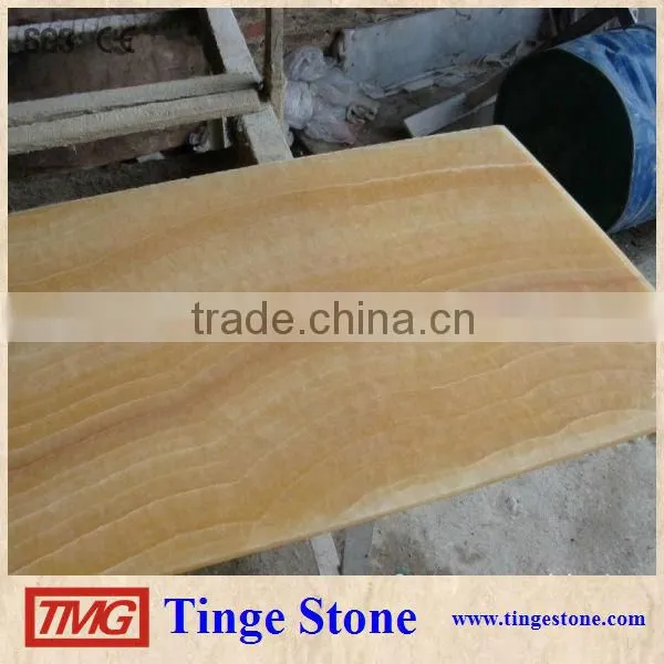 yellow honey onyx marble slab price