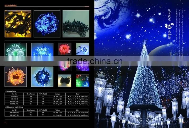 LED Curtain lamp string/ led strings/ string lights Copper wire string
