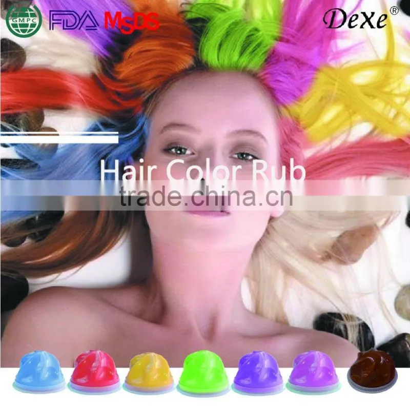 Temporary Hair Color powder formulation for high-light Cosmetics